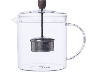 ERNST teáskanna 1.5L, d13.5 h18 cm, üveg, átlátszó