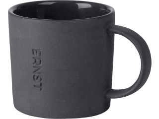 ERNST eszpresszó csésze, d6 h6 cm, kerámia, sötétszürke