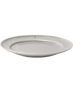 ERNST tányér, d22 h2.5 cm, porcelán, homokszürke