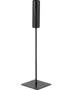 ERNST gyertyatartó, 30 cm, fém, fekete
