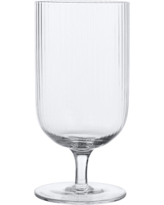 ERNST söröspohár 45cl, d7.7 h16 cm, bordázott üveg, átlátszó 2 db