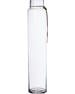 ERNST váza, d12 h59.5 cm, üveg, átlátszó